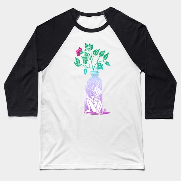 fairy in the bottle Baseball T-Shirt by brunodiniz